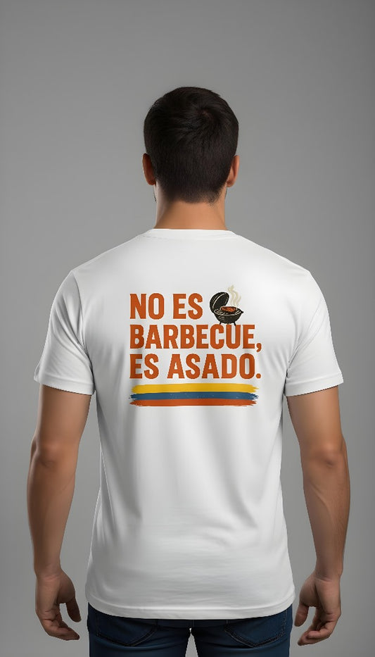 No es barbecue, es asado para Hombre
