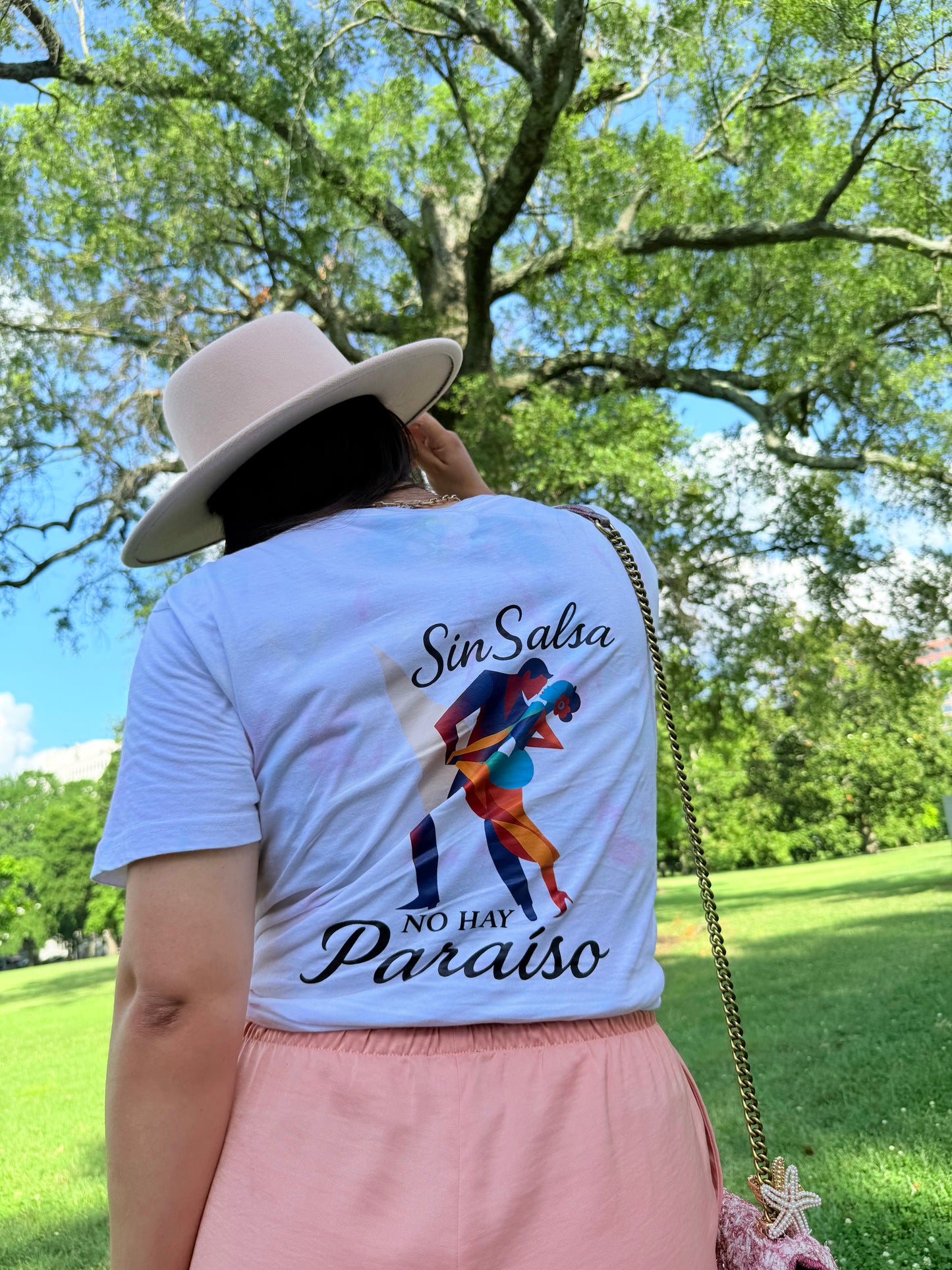 Camiseta Sin Salsa No Hay Paraiso para Mujer