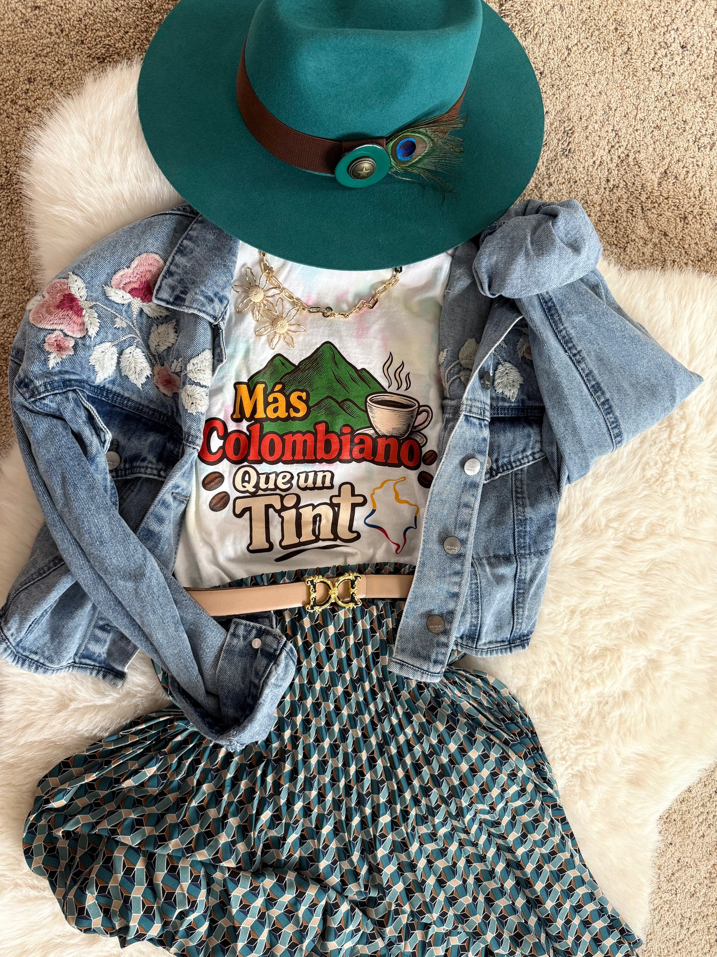 Mas Colombiano Que Un Tinto Clasica para Mujer