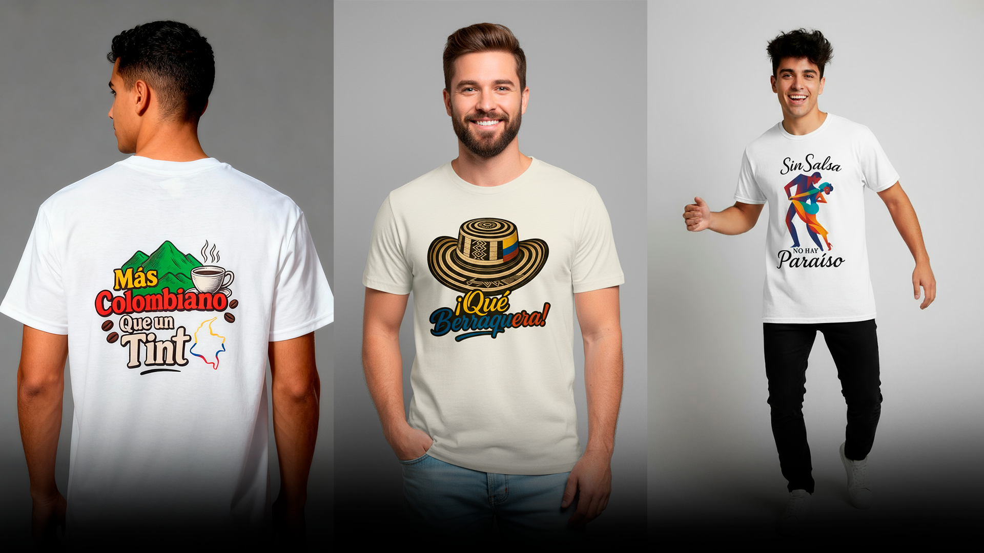 Que Berraquera TShirts - Estilo Colombiano