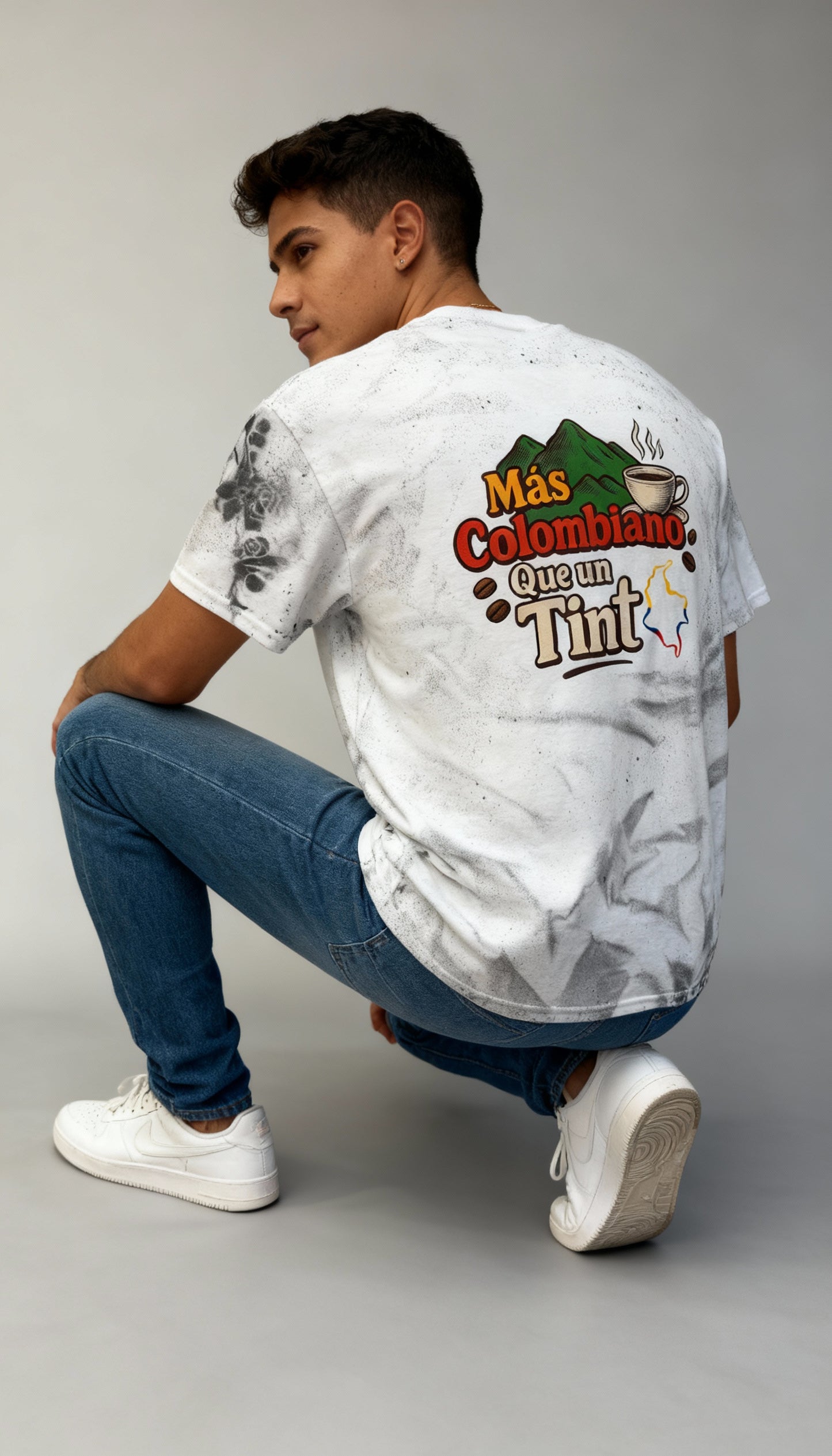 Camiseta Spray Hombre